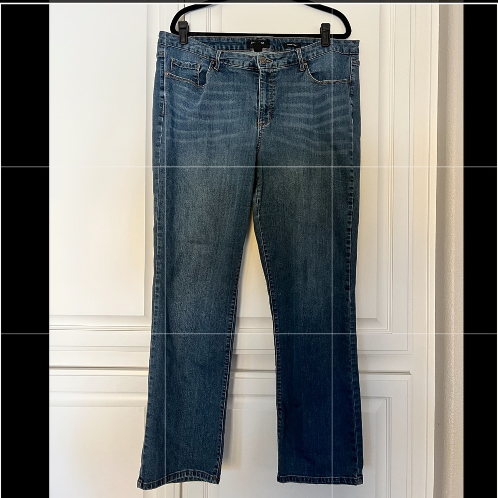 Nine West Curvy Straight Jeans 20W